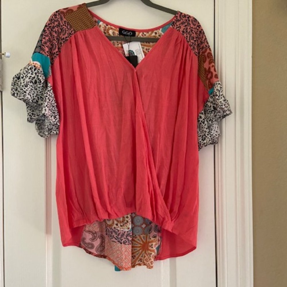 GiGiO Top, Multicolor Orange, M